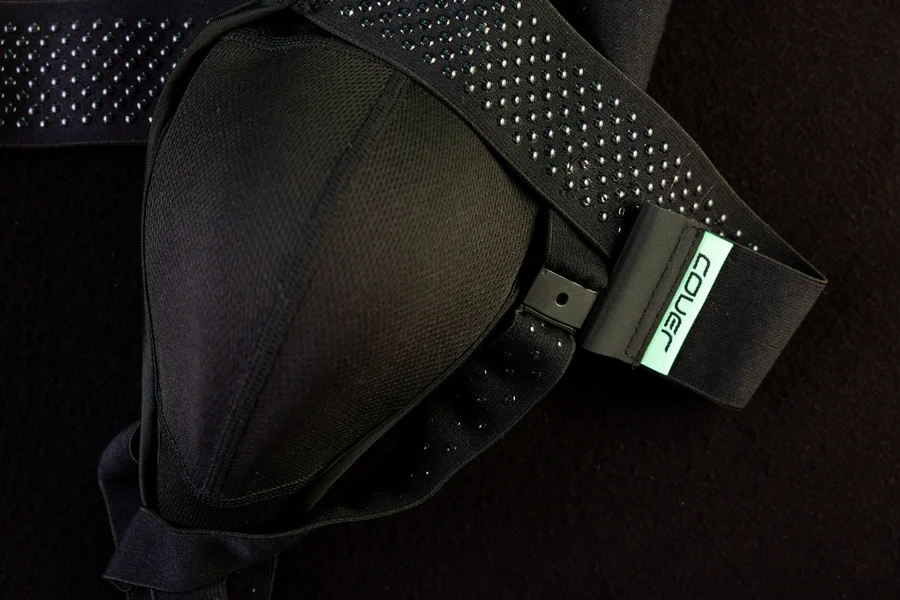 Cover jockstrap for holding the Core Cover guard in place